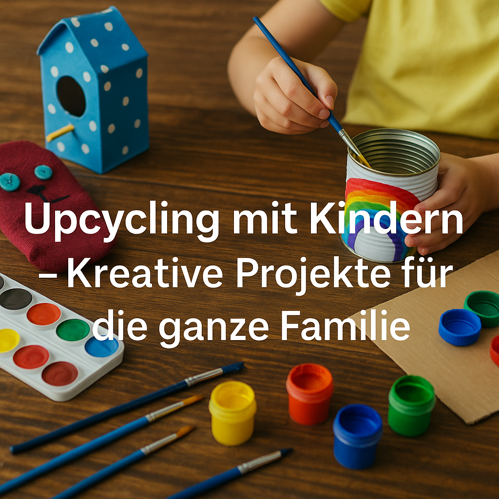 Upcycling mit Kindern – Kreative Projekte für die ganze Familie