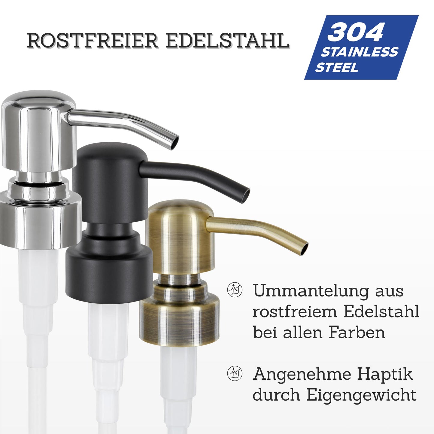 Upcycling soap dispenser pump 'Zagreb'