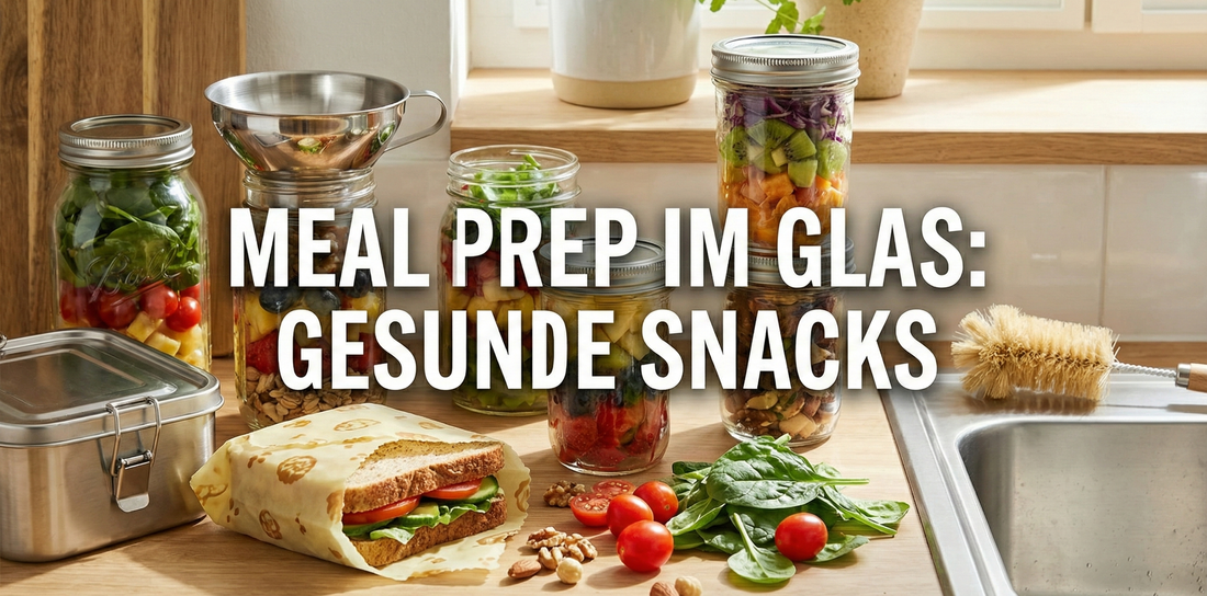 Meal Prep im Glas: Dein gesunder Lunch ohne Plastikmüll