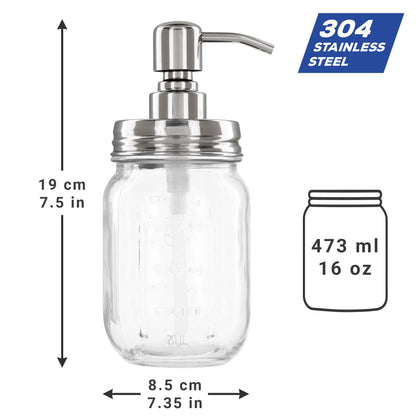 Mason Jar Seifenspender aus Einmach-Glas